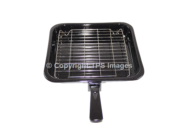 Grill Pan with a Wire Grill Rack