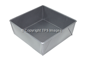 8 Inch Square Cake Tin with a Non-Stick Finish