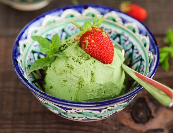 Mint Matcha Ice Cream