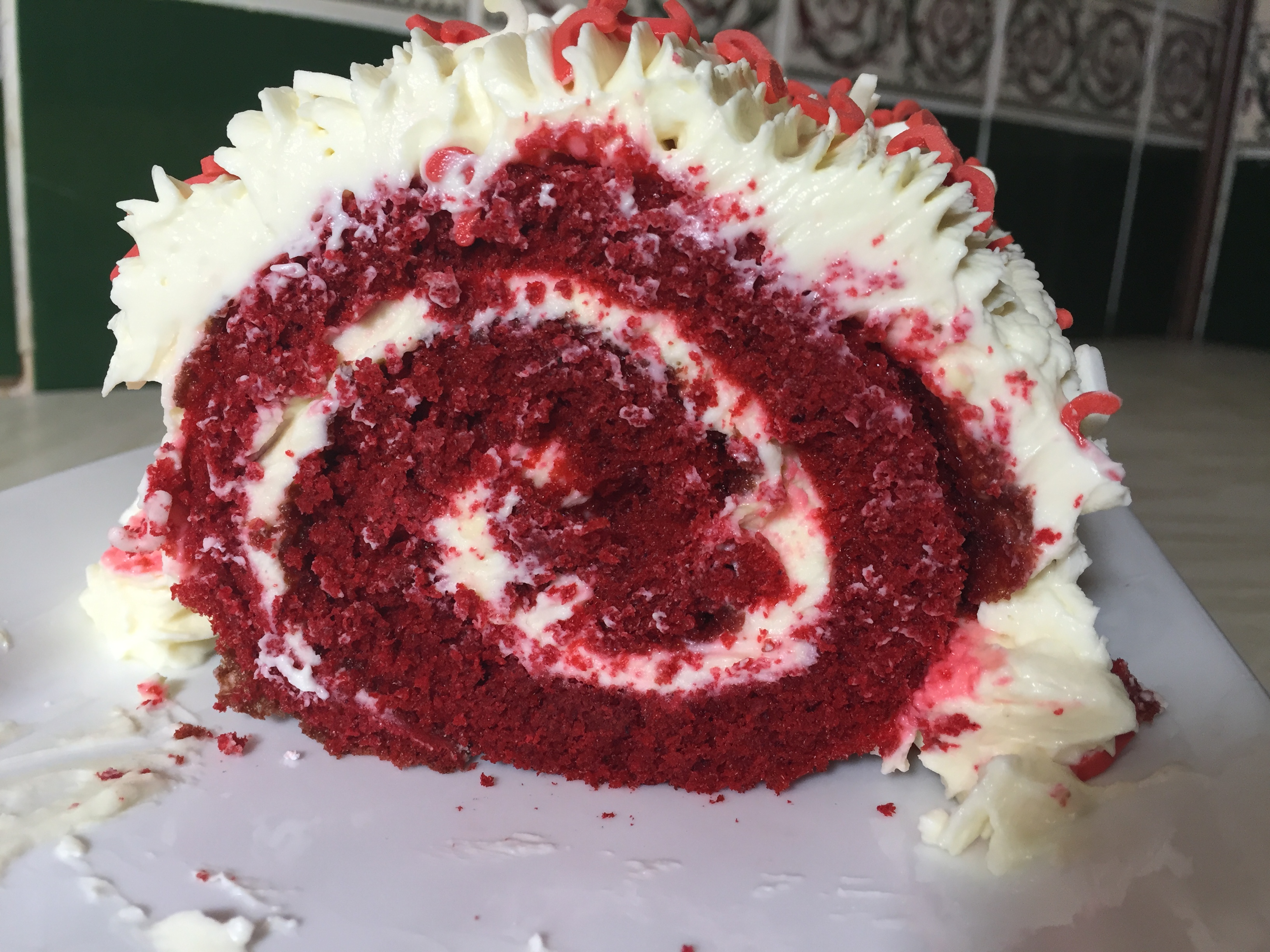 Red Velvet Swiss Roll