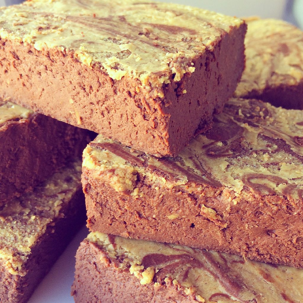 Spiced Pumpkin Brownies 