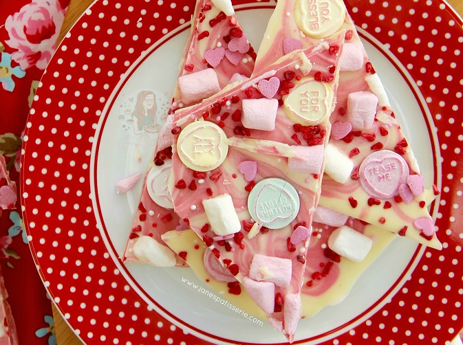 Valentines Chocolate Bark 
