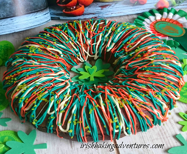 St Patrick's Day Lemon and Ricotta Ring Cake