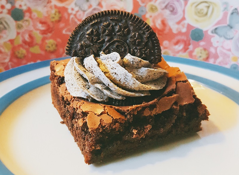 Double Oreo Brownies