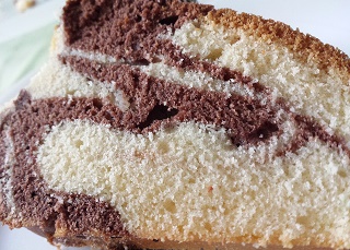 Chocolate and Vanilla Marble Loaf